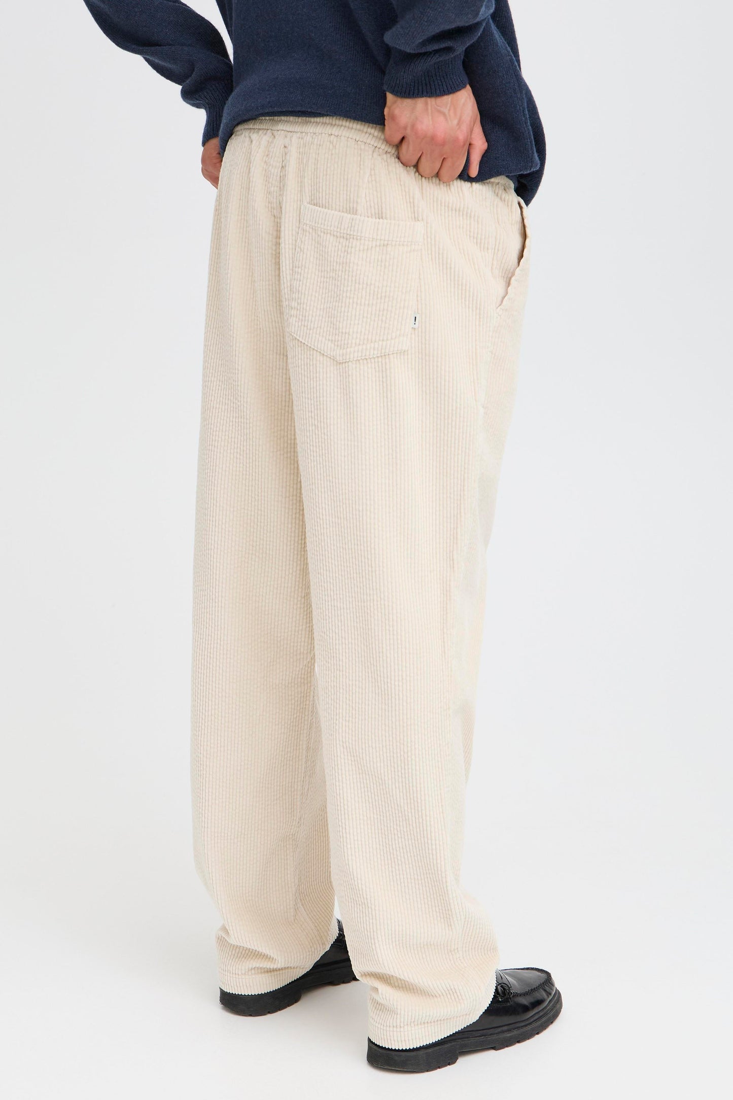 Solid Alann Elasticated Cord Chinos LOOSE FIT