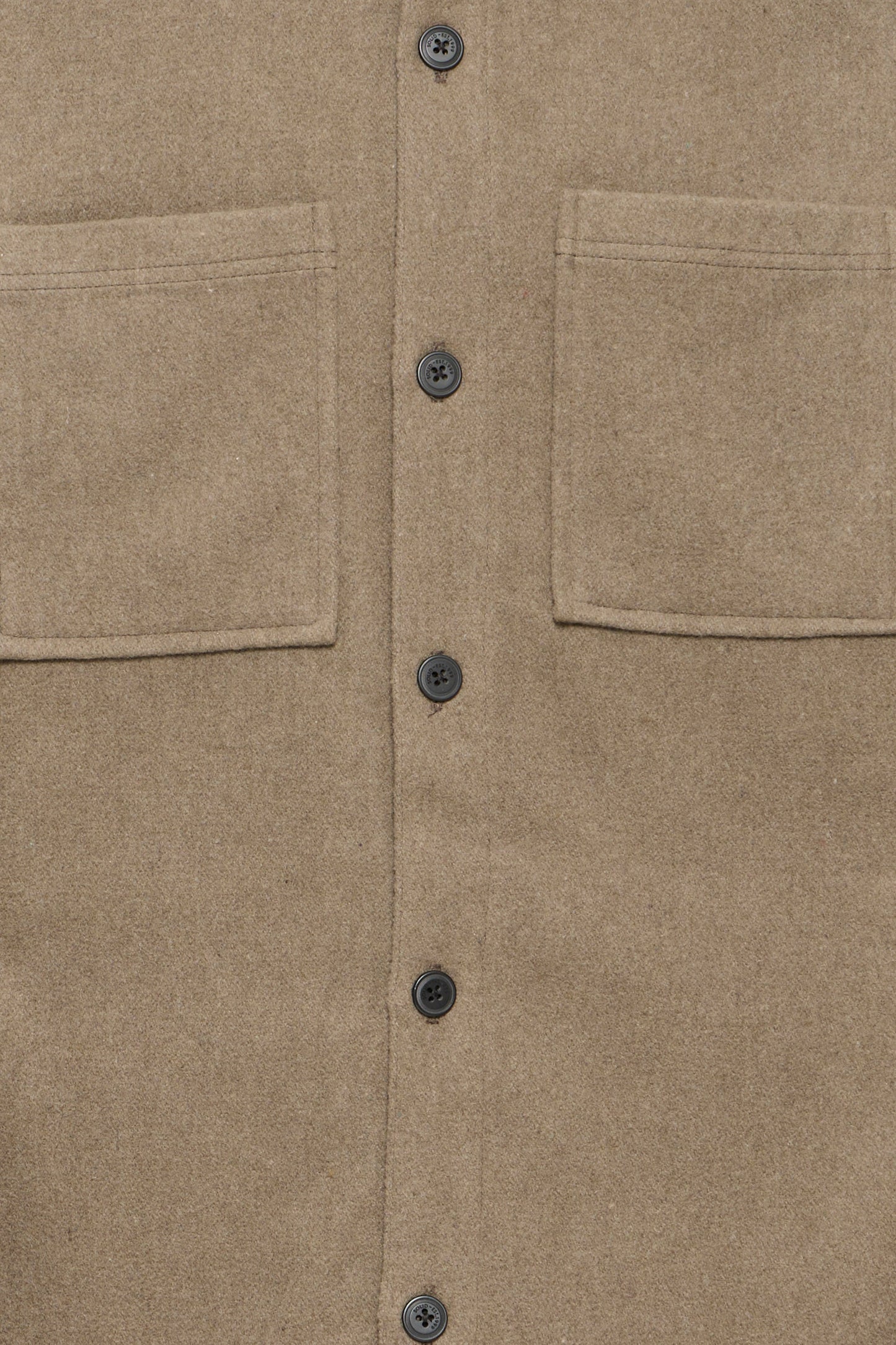 Solid Tam Overshirt