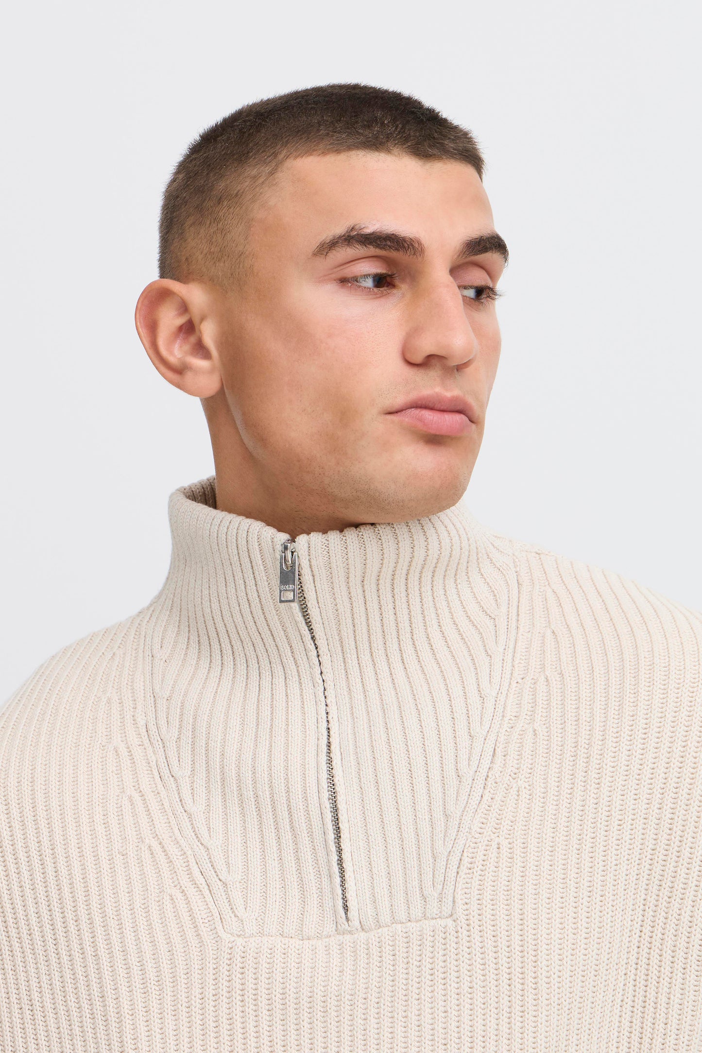 Solid Nalle Half Zip