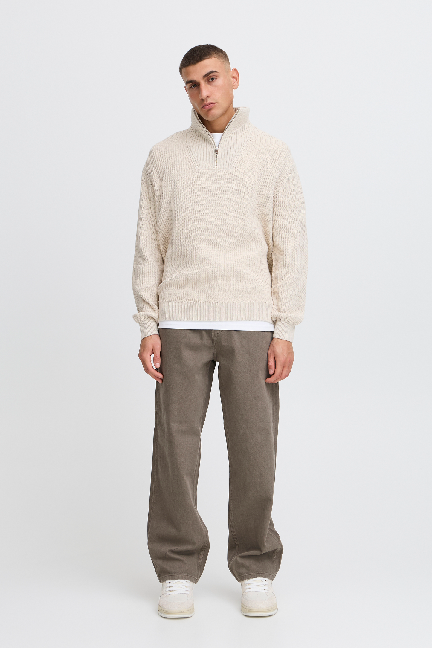 Solid Nalle Half Zip