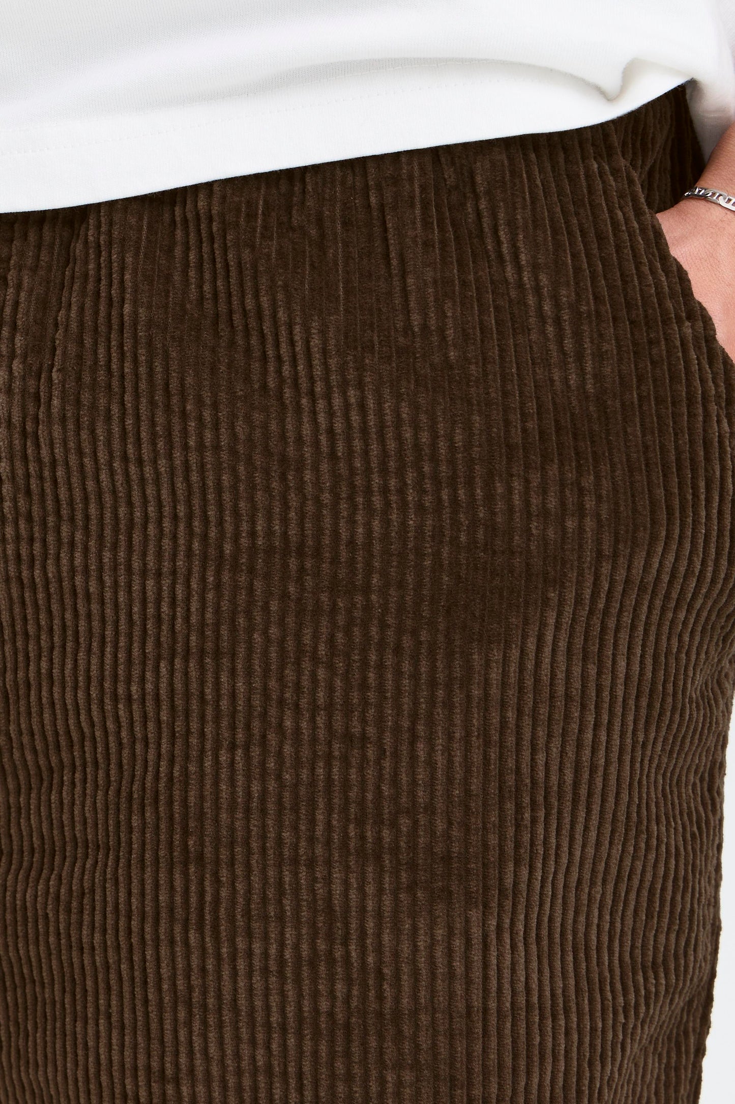 Solid Alann Elasticated Cord Chinos LOOSE FIT