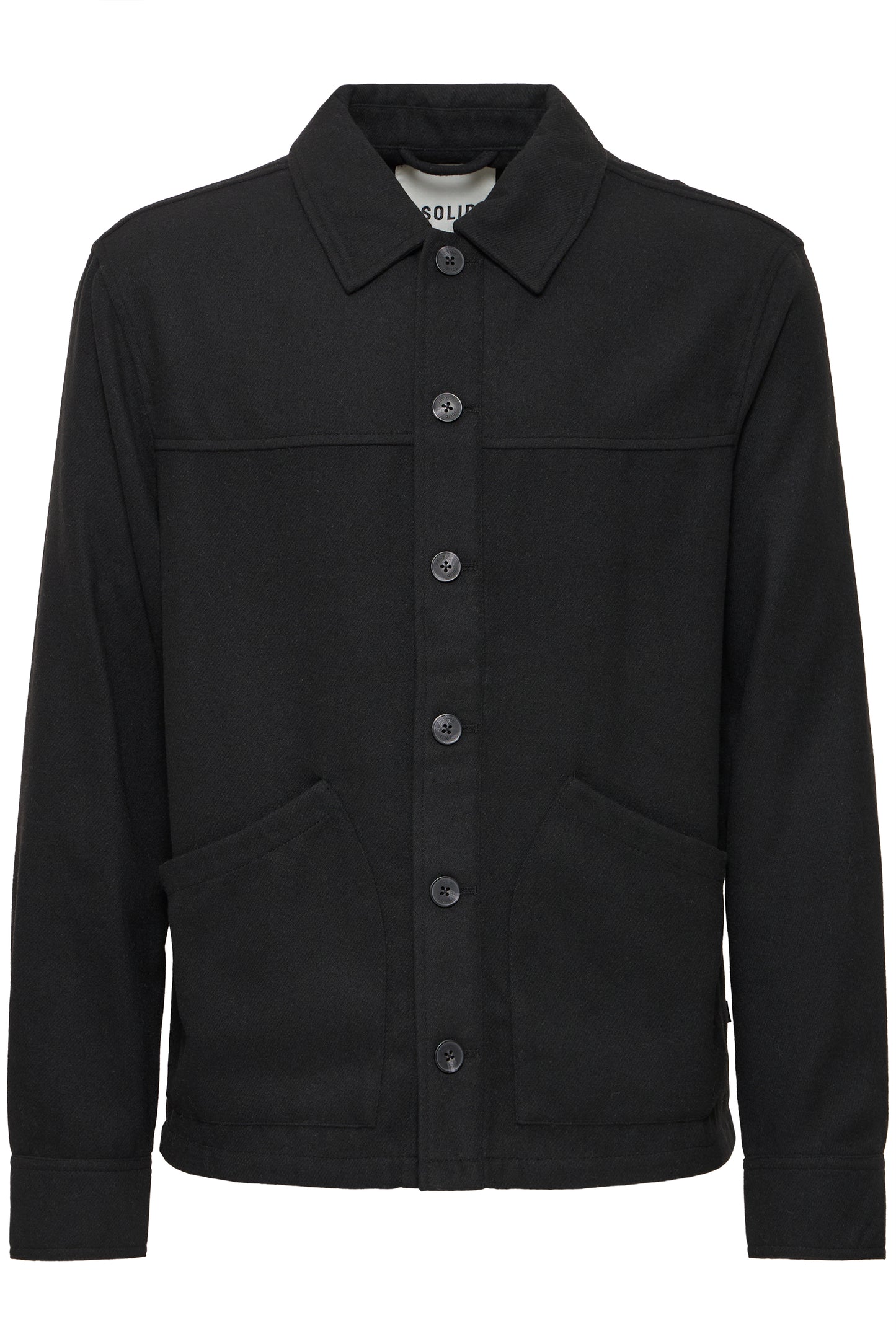 Solid Sonny Wool Overshirt