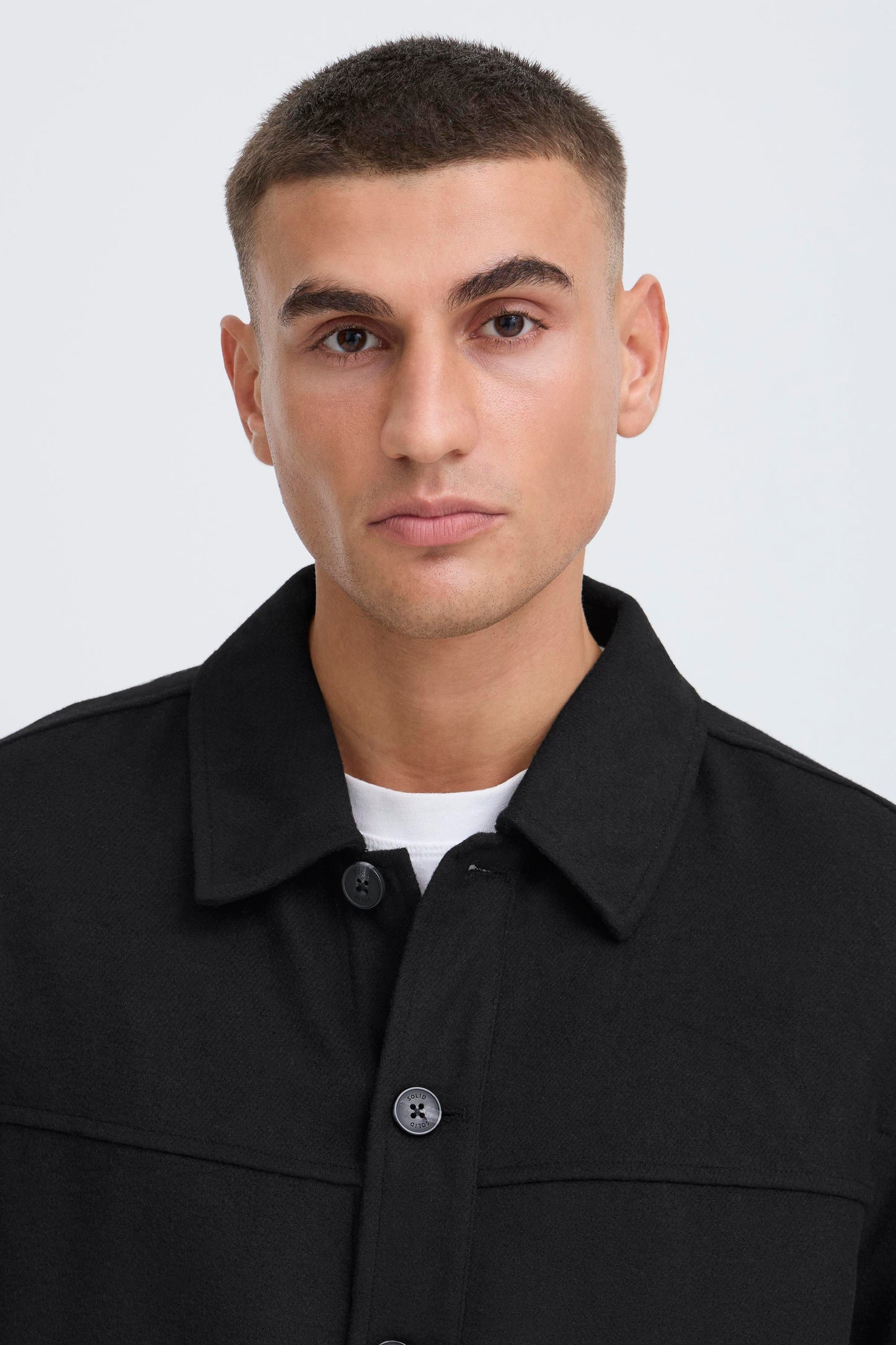 Solid Sonny Wool Overshirt