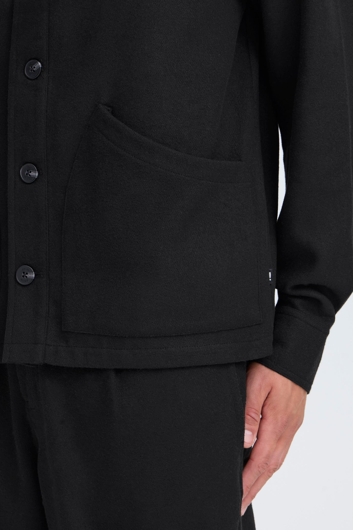 Solid Sonny Wool Overshirt