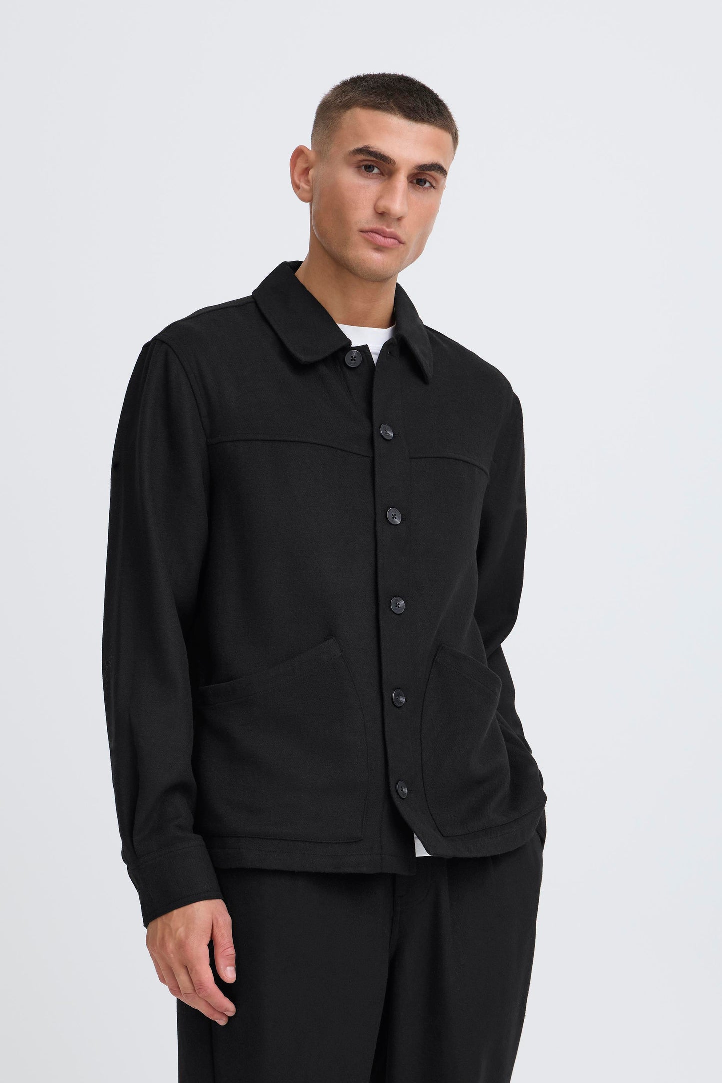 Solid Sonny Wool Overshirt