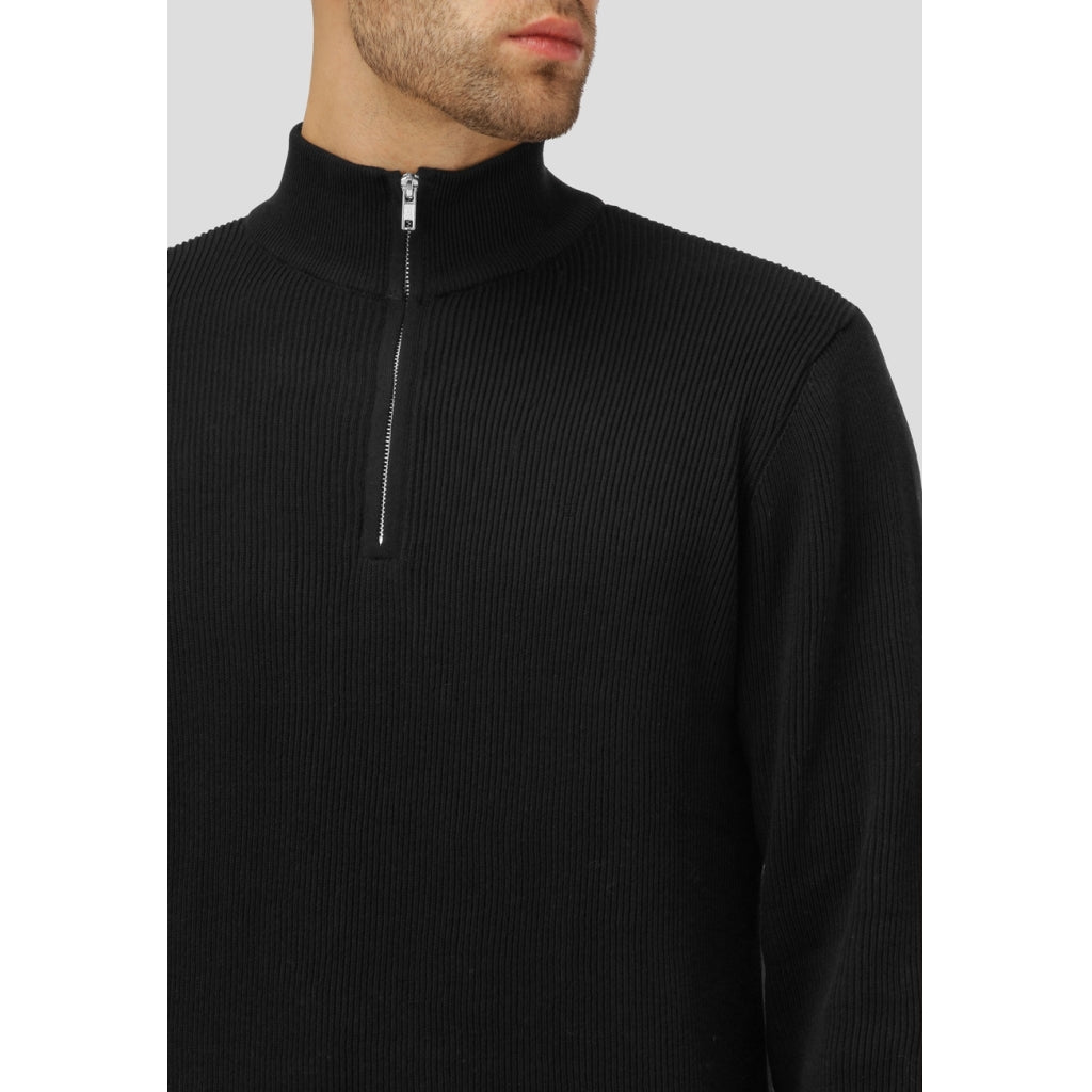 CLEAN CUT COPENHAGEN Mario Half-Zip Knit