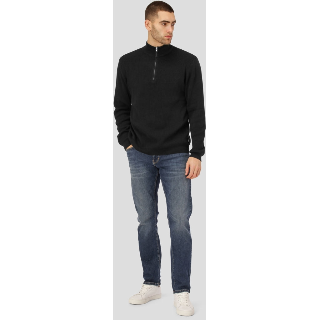 CLEAN CUT COPENHAGEN Mario Half-Zip Knit